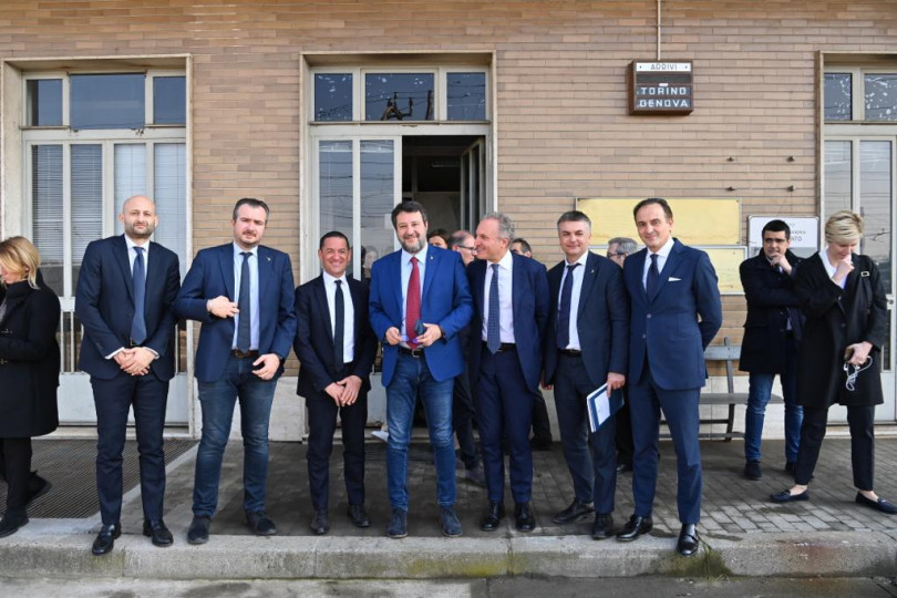 Hub intermodale di Alessandria: firmato il Protocollo alla presenza del ministro Salvini